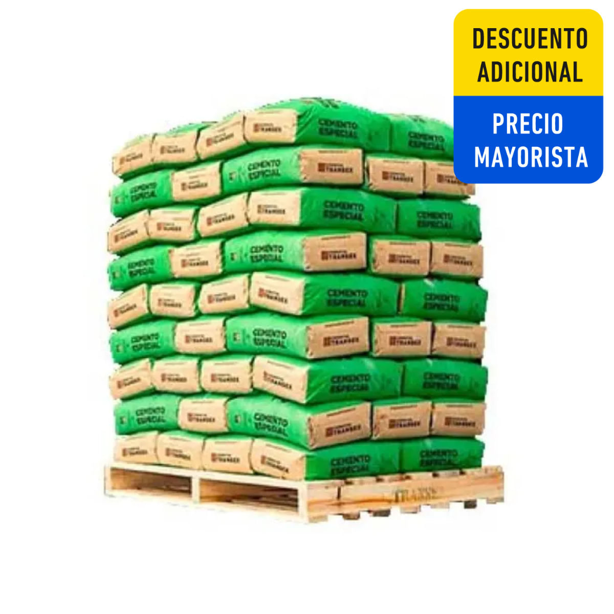 Cemento Transex-tx Pallet 72 Sacos Despacho Direct
